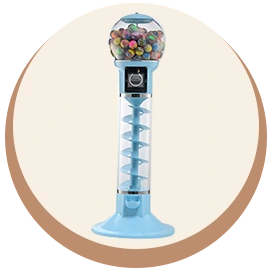 Pystysuuntainen Gashapon-kone