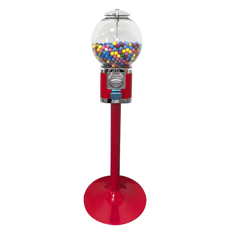 Pyöreä kaksipäinen pystysuora Gashapon-kone