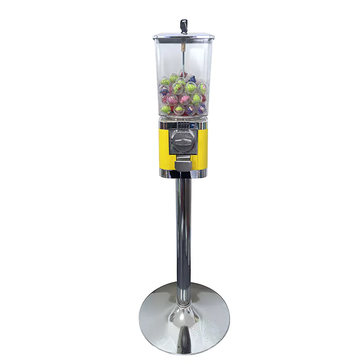 Pienikokoinen neliön muotoinen pystysuora Gashapon-kone